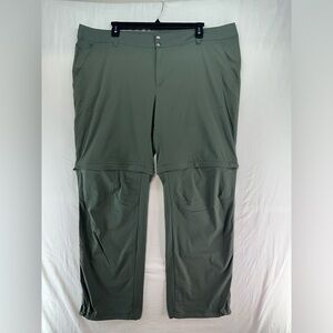 Columbia Women's Green Convertible Pants